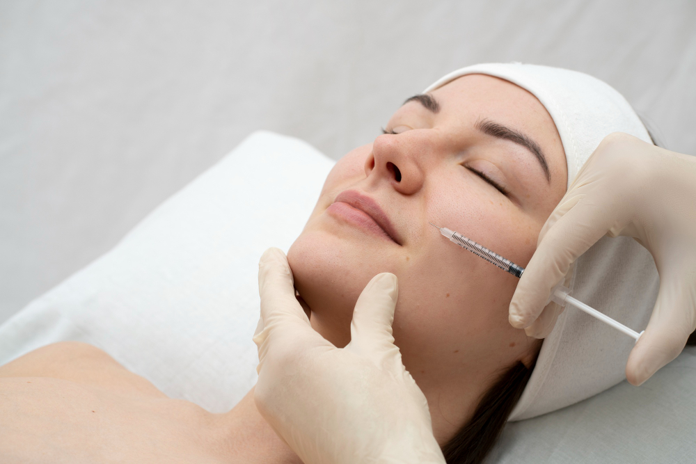 Mesoterapia facial en Clínica Aleu, tratamiento facial para mejorar la hidratación y luminosidad de la piel en Algeciras